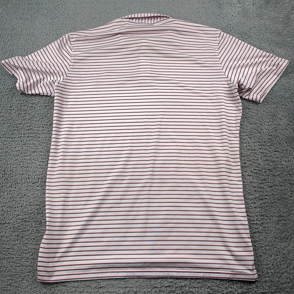 Holderness & Bourne Polo Shirt Mens Large White Old Memorial Golf Tailored Fit - Picture 3 of 11